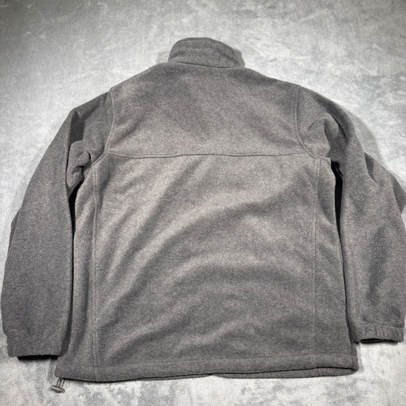 Columbia Steens Mountain Fleece Jacket Full-Zip Men's Large Gray NWT WM3220-048 - Picture 5 of 8